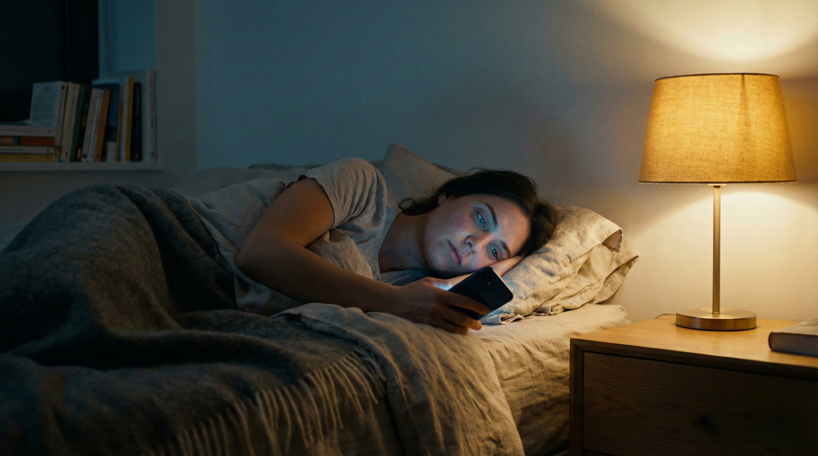 Przestań się oszukiwać. Twój telefon w łóżku to cichy zabójca Twojej energii.